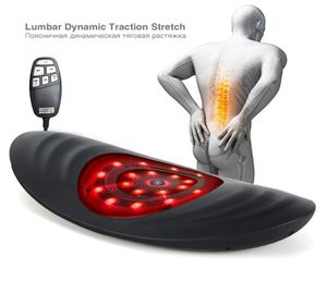 Electric Lumbar Traction Device Waist Back Massager Vibration Massage Lumbar Spine Support Waist waist fatigue T1911168490636