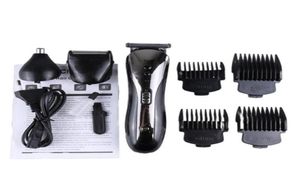 3 I 1 Electric Hair Clipper Razor Beard Shaver Nose Hair Cutter Trimmer Limit Comb Set uppladdningsbart hem groo bbyxyt2004495