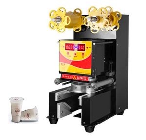 BEIJAMEI 110v 220v Bubble Tea Cup Sealing Machine Automatico in plastica Bubble Tea Sealer Machine Commercial Cup Sealer4279523