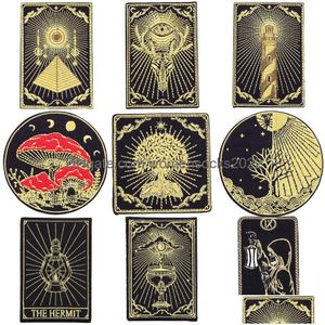 Costura Noções Ferramentas Lágrimas Sagradas Ferro Tarot Graal Mito Olho Applique Bordado Decoração Para Jaquetas Roupas Chapéus Mochila Dhkaw