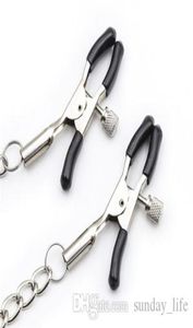 Neue Sexy Frauen Einstellbare Schnallen Halsband Gürtel mit Offenen Mund Ring Silikon Ball Gag Angekettet Nippelklemmen F3293743