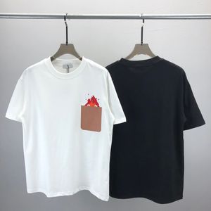 オウンドネックメンズTシャツデザイナーTシャツアパレルファッションティーブランドTシャツラグジュアリー半袖男性S衣料品トラックスーツTシャツレジャーA6