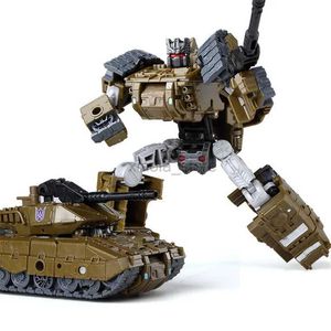 Transformation Toys Robots Haizhixing Cool Robot Transformation Cars pojkar Anime Devastator Airplane Tank Engineering Militär Modell KO GT2 Toy for Kids 2400315