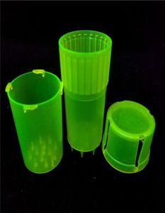 MOQ è 1 pezzo Med Container 3 parti Mini smerigliatrici in plastica Sistema di blocco sicuro Smerigliatrici per erbe economiche in plastica per 3929613