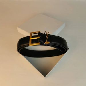 Cintura di design di lusso per donna Vera pelle di vacchetta Larghezza 3 cm Cinture di design da uomo Fibbia in bronzo Cintura da donna in argento Cintura267Y