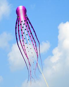 15m linha única Stunt roxo Parafoil Octopus POWER Sport Kite A2752762