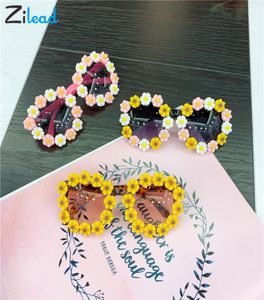 Zilead Fashion Kids 선글라스 라운드 프레임 소년 소녀 태양 안경 어린이 아기 안경 UV400 그늘 Oculos Gafas de sol7087453