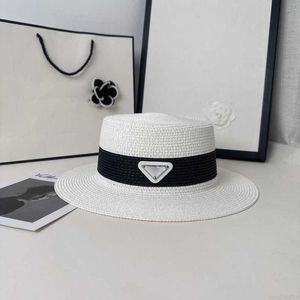Designer stråhatt breda grim casquette hattar sommar strand semester hatt strå hatt mode casual sol mössor sfhx fwey