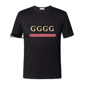 Guucci Designer Men Pure ci gglies gucc gucccis gccci męs ggs t shirt białe koszule gu moda odzież 100 cci guc bawełniane topy tshirt guys off black tee s 8irq