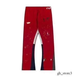 Designer Men's Pants Galleryes Depts Multi Panel Flared Pants Women Sports Loose High Street Sweatpants Vintage Trousers Hip Hop Pants 269