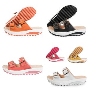Designer Sandalo Pantofola Slide Shoe Uomo Donna Fibbia Moda classica Sandalo taglia 35-42 GAI Fashions Pantofola floreale nero bianco