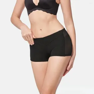 Kadın şekillendiricileri rahat ve nefes alabilen günaha düz renkli kalça kaldırma shapewear külot bölünmüş bayanlar seksi