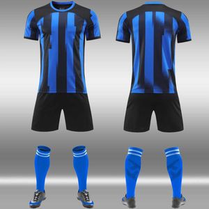 23-24 Club Light Plate Football Suit Childrens and Adult Customized Short Sleeve Training Sports School Uniform Printing