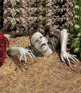 Garden Decorations Sculpture Decoration Zombie of Montclaire Moors Statue Terror Livselike Ornament för att dekorera de Jardin4380481