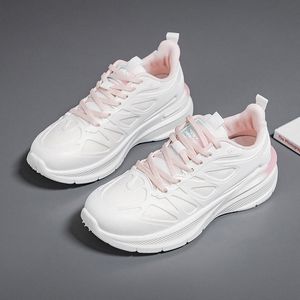 Casal sapatos esportivos versáteis para mulheres estudante corredor sapato leve branco tênis homens e mulheres sapatos de malha respirável para mulher F8825 36-44 z4s7 #