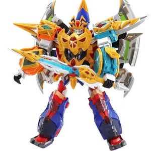 Giocattoli di trasformazione Robot 5 in 1-Dragon Force Trasformazione di nuovi robot giocattolo Targetmaster Figure Hyper Blade Overlord Combinazione di deformazione giocattolo 2400315