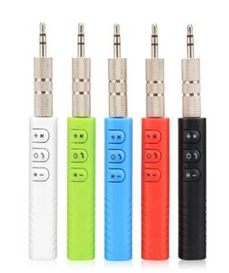 Clip-On Wireless Aux Bluetooth 4.1 Mottagare för bilhuvudhögtalare 3,5 mm Bluetooth O Musikadapter Jack med MIC 20206027798