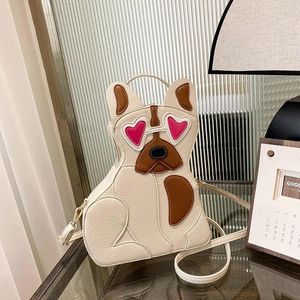 Omuz Çantaları Kadınlar İçin Moda Çantası Lüks Tasarımcı 3d Köpek Şekli Çanta Leydi Gece Partisi Crossbody Messenger