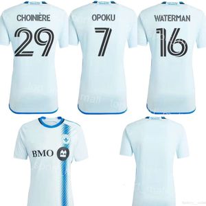 24 25 Montreal Impact Soccer 40 Jonathan Sirois Trikot 29 Mathieu Choiniere 9 Matias Coccaro 7 Kwadwo Opoku 25 Gabriele Corbo 16 Joel Waterman Fußballtrikot-Kits