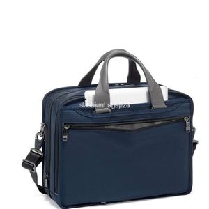 حقيبة أعمال Tumiis Mens Designer Backpack Travel Back Pack Alpha القابلة للتوسيع المحمول حقيبة يد واحدة الكتف 2603141