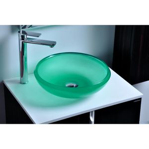 Badrumsänkor harts runt bänkskivan färgad garderob WASHBASIN SOLID Surface Stone Vessel Bowl RS38278 Drop Delivery Home GA DHGQI