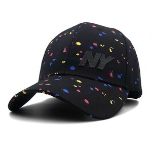 New Casual Baseball Caps Fashion Snapback Hats Men Women Ny Embroidery Hockey Hat for Gorras Print Graffiti Unisex Cap269g