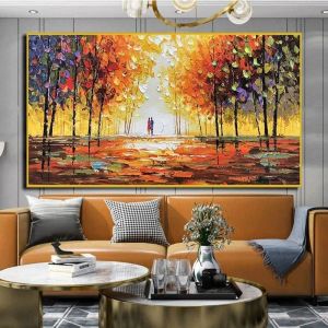 Zahl CHENISTORY 60 x 120 cm Malen nach Zahlen Abenddämmerung Straßenansicht große Gemälde Kunst Zeichnung auf Leinwand Geschenk Bilder nach Zahlen Kit