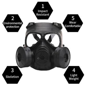 Cycling Caps 2023 Style Gas Breathing Creative Stage Performance Prop For CS Field Equipment Cosplay Protection Halloween Evil4916517