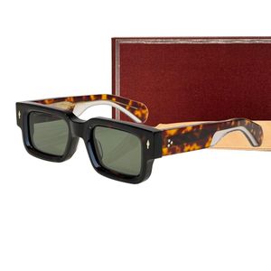 Okulary przeciwsłoneczne luksus Ascari Designer for Men Women Square Uv400 ochronne słynne marki klasyki okulary retro okulary z oryginalnym d otfyh