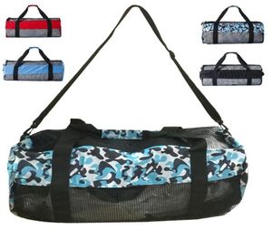 Accessori per piscina Borsa per attrezzi in rete per immersioni subacquee di grandi dimensioni per uso intensivo per snorkeling, nuoto, palestra, fitness, escursionismo, viaggio, surf, sci nautico, auto7286671