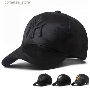 Ball Caps Fashion MY baseball cap outdoor tactical military caps men women sunscreen hat letter embroidery hip hop tide snapback hatsY240315