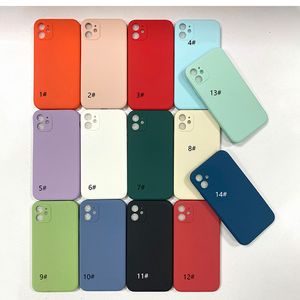 Capa macia de TPU fosco para iPhone 15 14 13 12 11 Pro Max Mini Cubo de Rubik DIY Capa à prova de choque X XR XS 6 7 8 Plus SE Acessório Borda reta Capa protetora anti-queda com furo fino