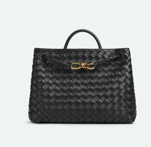 Designer -Tasche Andiamo Intrecciato Tote gewebt geflochten