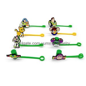 Trinken Sts Jungen Kindheit Comic Cartoon Sile St Toppers Zubehör Er Charms Wiederverwendbarer Spritzwassergeschützter Staubstopfen Dekorativ 8 mm Drop De Otpl4