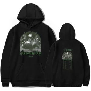 Humbe Esencia Tour 2024 Överdimensionerade kvinnor/män hoodie sweatshirt y2k streetwear hip hop pullover hooded jacka manlig träning