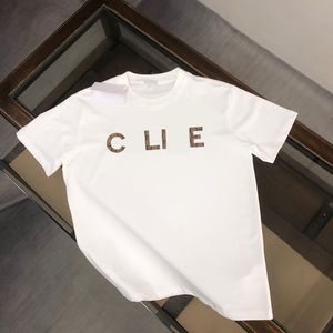 New men's designer summer high-end custom joint cotton printed letter men's T-shirt animation trend play brand men's a women's T-shirt loose short sleeve clothing XS-Lqiao