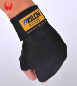 2pcsroll width 5cm長25mコットンスポーツストラップボクシング包帯Sanda Muay Thai Taekwondoハンドグローブラップス1467923