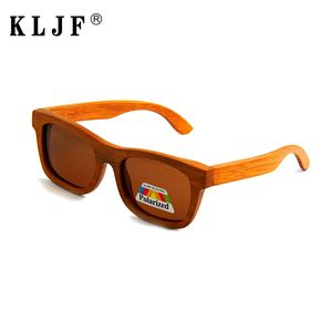 Neue polarzierte Sonnenbrille Holzbrillen Männer Frauen Holz runden Markendesign 2024 Trendy Großhändler Retro Eyewear Beach LUB102