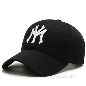 New York 3D broderi baseball cap 100% bomull min pappa hatt brev snapback sommarsol mode hip hop4e1r