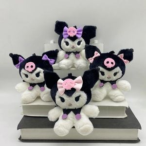 10cm Melody Cat PC Dog Keychain Anime Plush Figure Pendant Accessories Cute Animals Toys 2024