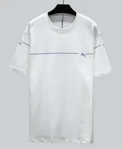 Camisa polo masculina plus size, camisa bordada em branco de poliéster de alta qualidade, quantidade de gola alta x46745