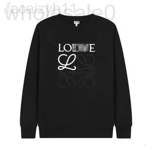 Women's Hoodies & Sweatshirts designer Womens Sweater& LOE Autumn New Lo Family Long Sleeve Sweater Round Neck Embroidery Loose Relaxed Top Trend Q5NU
