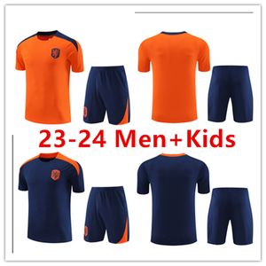 2024 2025 ZESTAW MĘŻCZYZNY I KIT KIT HOLITLANDS MEMPHIS SOCCER JERSEY 24 25 KARUNT TRINKINE HOLLAND CLUB JERSEY DE Jong Virgil Dumfries Bergvijn Blind de Ligt Football Shirt