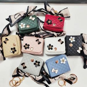 Keychains Creative Coin Purse Accessories Personality Portable Earphone Bag Cute Space-saving Wallet Students