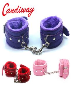 BDSM Leather Hand Ring Hand Ankles Restraint Bondage gear Fetish Cosplay cop Wrist sex toy for couple slave rule play C181127014147473