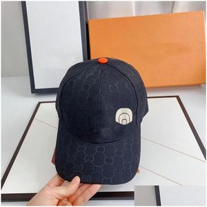 Boll Caps Designer Baseball Fashion Brand Letter Hat Ladies Justerbar Base Cap Par Street Style Drop Delivery Accessories Hats SCA OTWDX