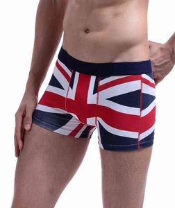 Seobean mens uk flagga bomull underkläder boxare man intimat boxare brittisk stil pyjamas shorts jockstrap underkläder homme7234953