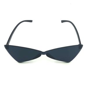 2023 New Conjoined Triangular Women's All-in-one Mirror, Bow Shaped Sunglasses, Candy Colored Glasses