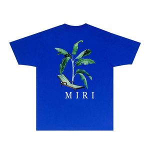 ponadgabarytowa koszulka męska T-shirt niebieska koszulka męska designerska koszulka letnia krótka rękaw okrągła szyja bawełniana modna koszulka mody męska i damska odzież męska i damska