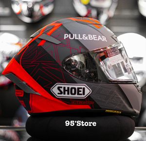 Полнолицевой Shoei X14 X-Fourteen MM93 MARC Marquez BLACK CONCEPT Мотоциклетный шлем с противотуманным козырьком Мужской ездовой автомобиль Мотоциклетный шлем для мотокросса